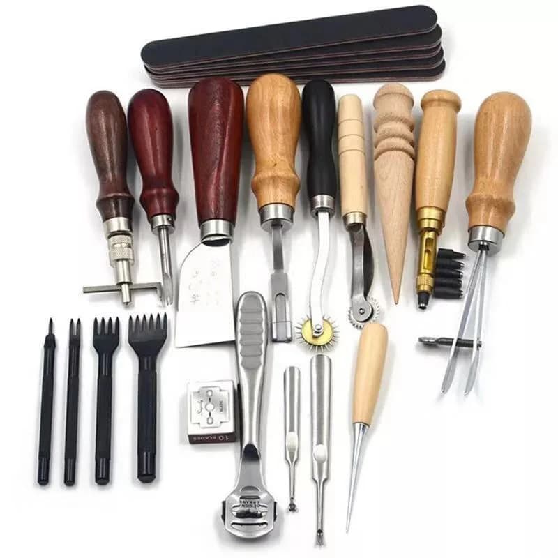 hit productHandmade Leather Goods Leather Sewing DIY Tool Kit Making Tools