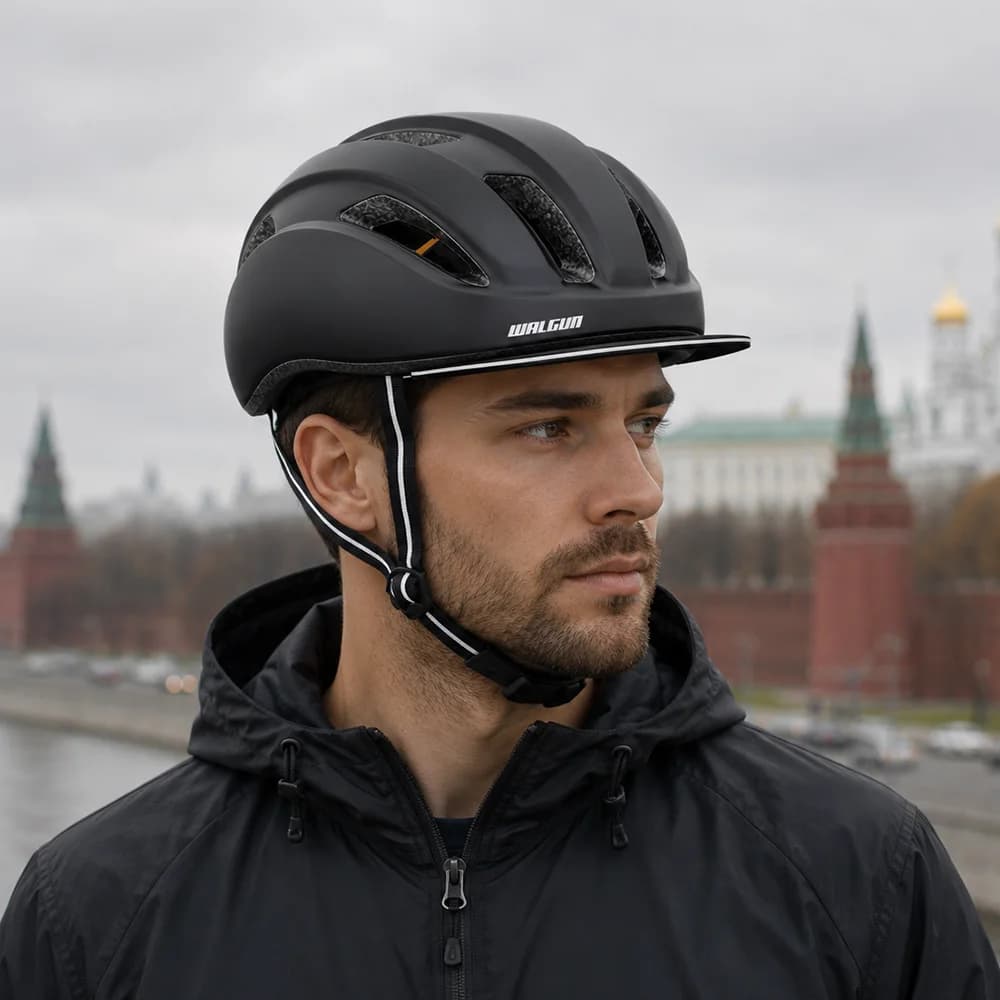 UB-65 Bicycle Helmet, Urban Electric Scooter Helmet, Skateboard and Bicycle Safety Helmet, Adult Light