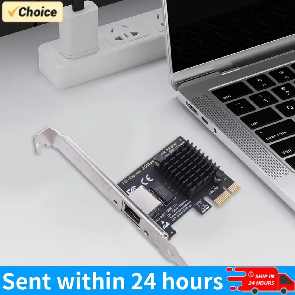 Scheda di rete PCIe da 1/2/4 porte da 2,5 GB Scheda di rete PCI-E NIC Scheda di rete Gigabit PCIe con chip RTL8125BG compatibile con Windows Linux
