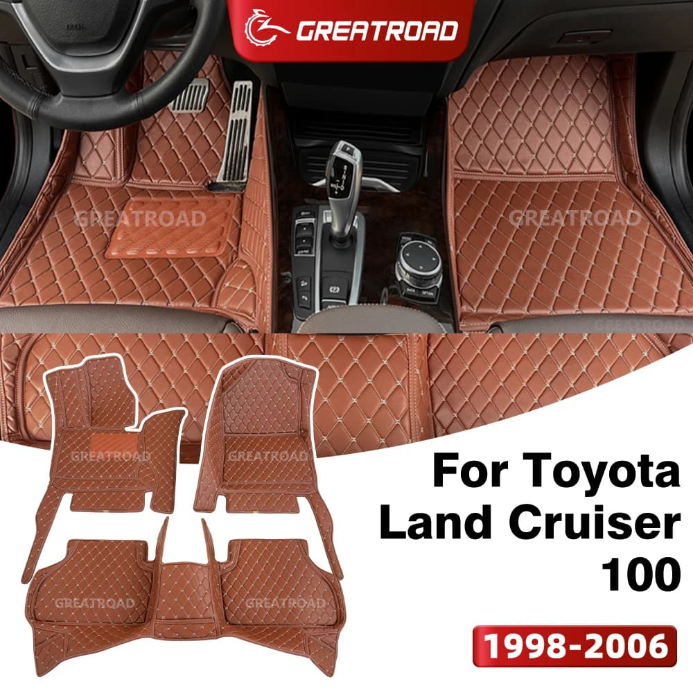 GREATROAD For Toyota Land Cruiser 100 (5 places) 1998-2006 Car Mat Custom Car Cover Car Accessories