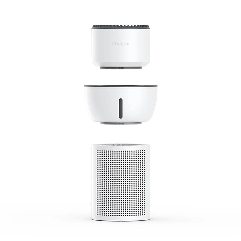 Purificatore d'aria domestico Smart Tuya 2 in 1 purificatore d'aria umidificatore per ambienti di grandi dimensioni