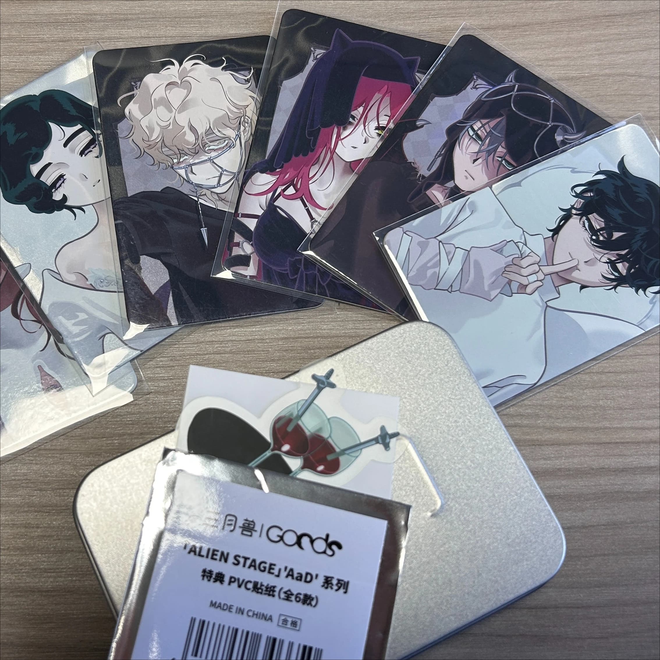 Alien Stage Ivan Till Mizi Sua Luka Hyuna Cosplay Anime Little Collectible Card Small Cards Cartoon Official Gifts Exquisite