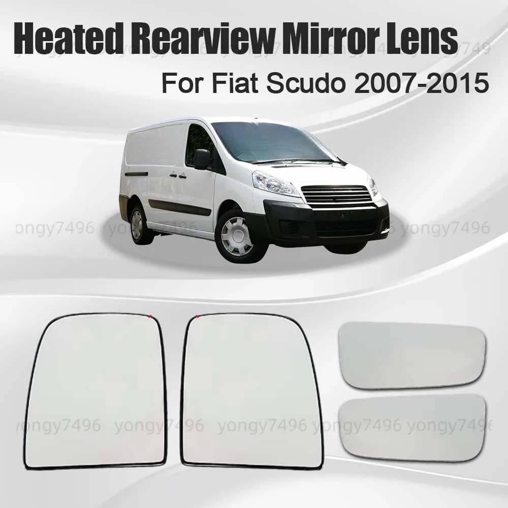 Auto Grande Angolo Riscaldato Lente Dello Specchio Retrovisore Per Fiat Scudo 2007 2008 2009 2010 2011 2012 2013 2014 2015 Auto Accessori Retrovisori