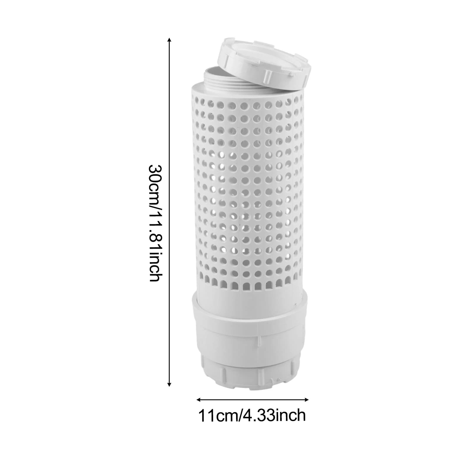 1PCS Worm Composter Outdoor Compost Bin Plastica Lombrico Compost Bin Con Fori E Coperchio Inground Worm Composter Attrezzo Da Giardino