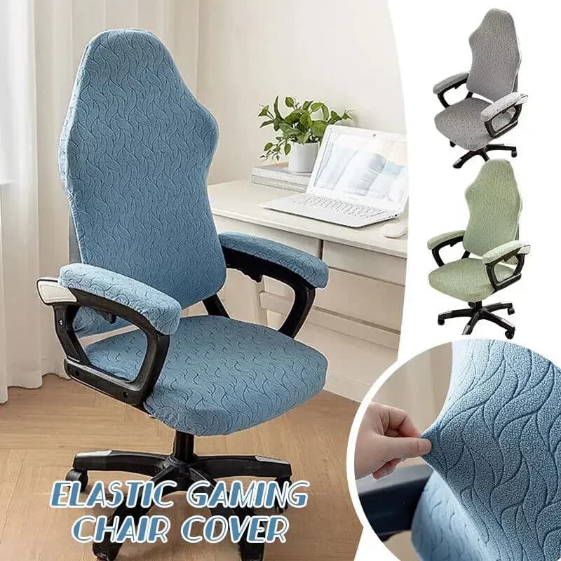 Coprisedia da Gaming Confortevole ed Elastico, Coprisedia Ergonomico per Computer, Fodera Morbida ed Elastica per Sedia da Ufficio, Protezione Universale