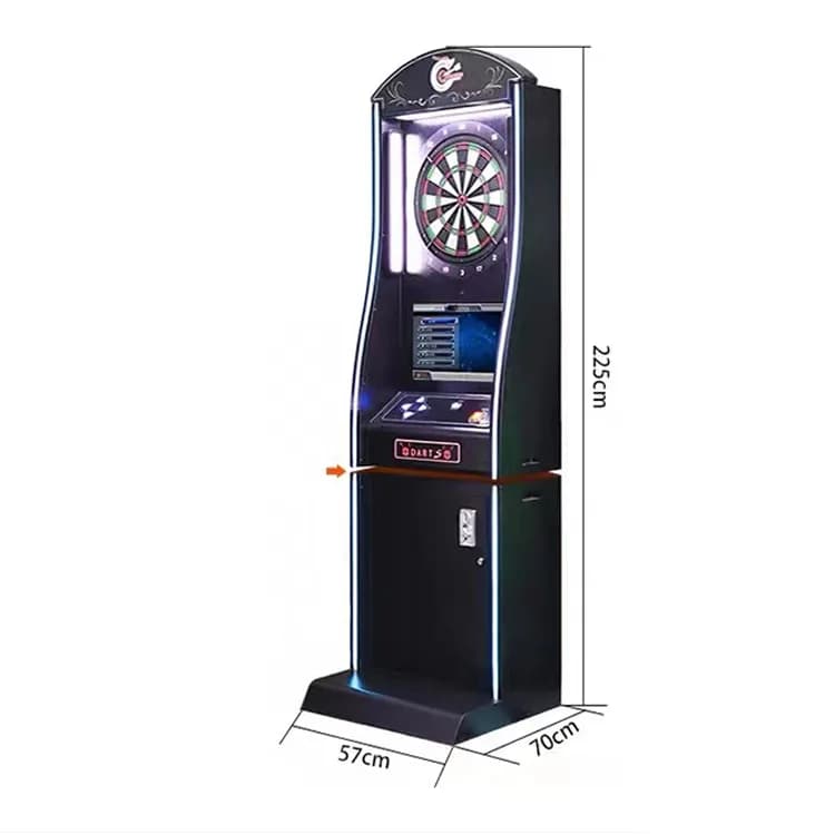 Electronic Dart Board Machine China Soft Tip Darts Coin Operated High Returns 1-2