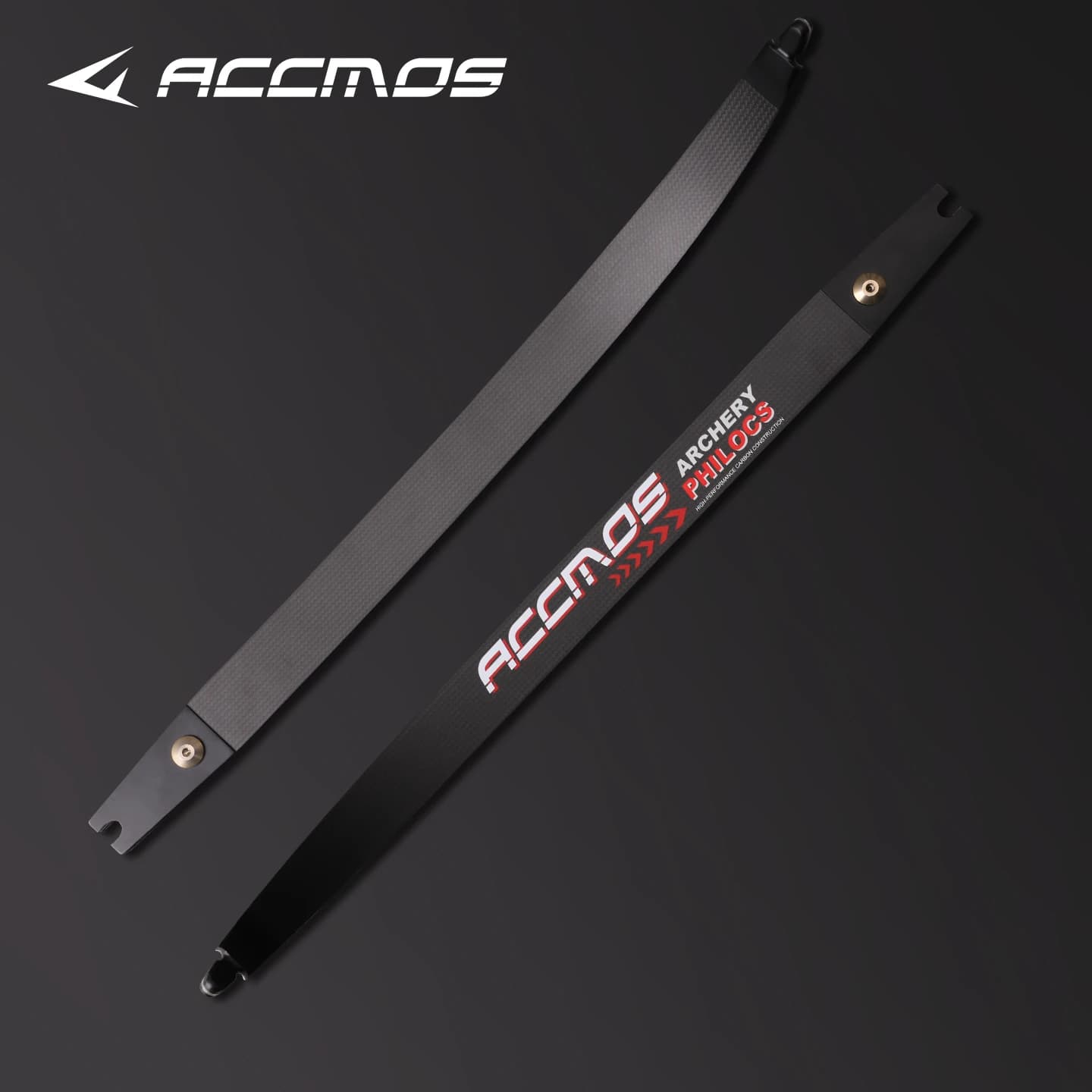 ACCMOS Arco ricurvo in fibra di carbonio ILF da 68/70 pollici di alta qualità 24-48 libbre Tiro con l'arco Accessorio per bersaglio