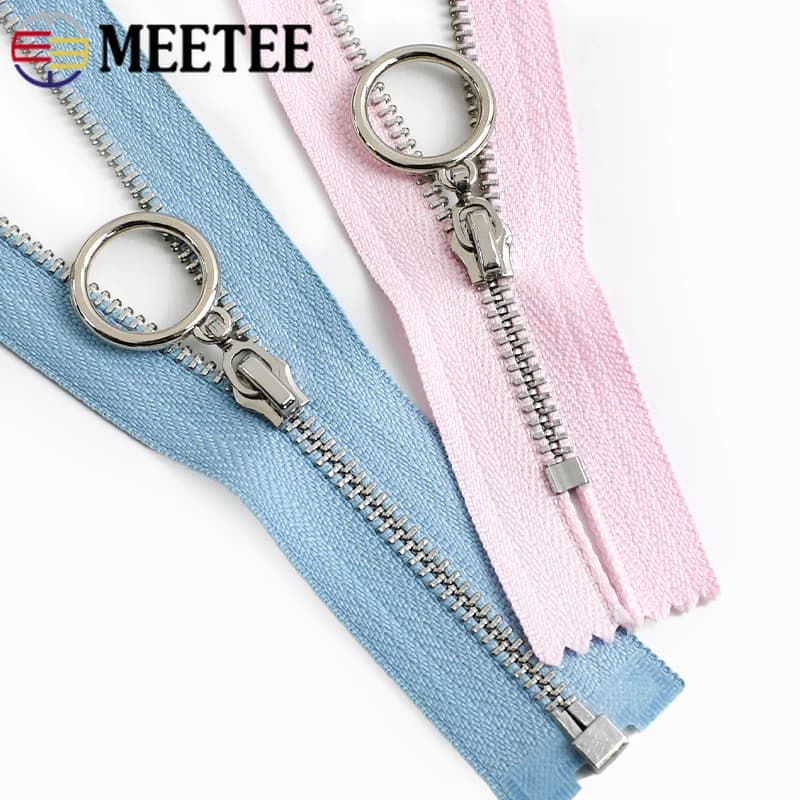Set di 3 Pezzi # Cerniere Metalliche per Cucito, Chiusure per Vestiti, Borse e Portafogli, Kit di Riparazione Fai-da-Te per Accessori di Moda