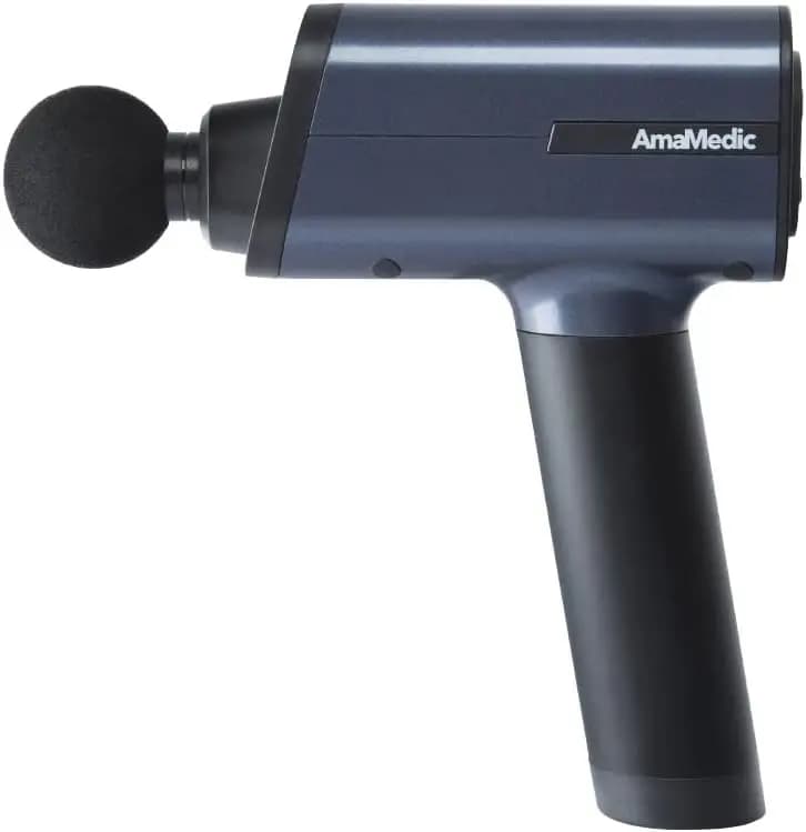 Pistola per Massaggio Profondo dei Tessuti per Alleviare il Dolore, Massaggiatore Muscolare Elettrico con 3200 RPM, Super Leggero