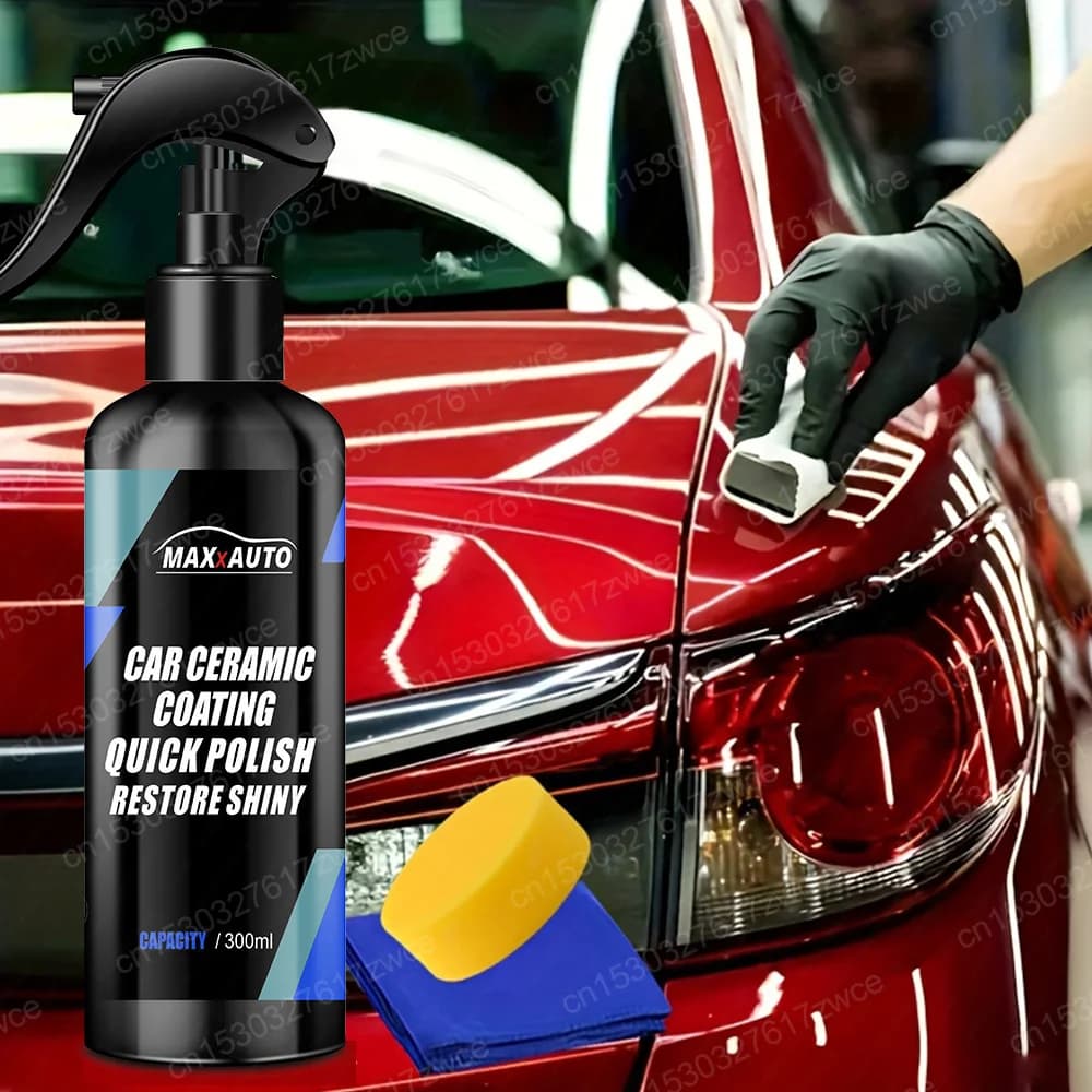 Rivestimento Ceramico Nano Liquido per Auto, Agente Lucidante Idrofobico per Vernice, Lucidatura Auto, Rivestimenti Nano