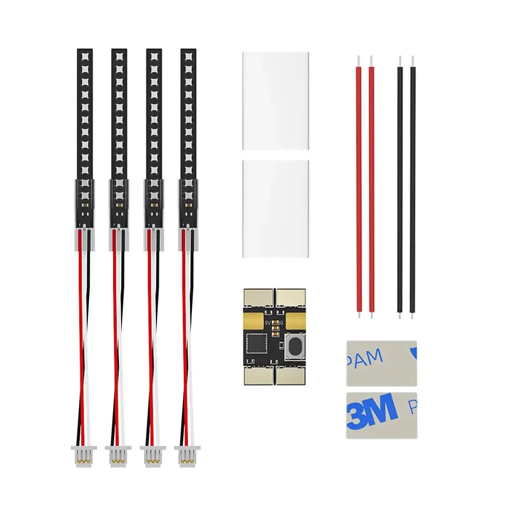 New sports LED set IFlight Mach R5 V1.1 Small LED strip kit for FPV drone parts, customizable lighting