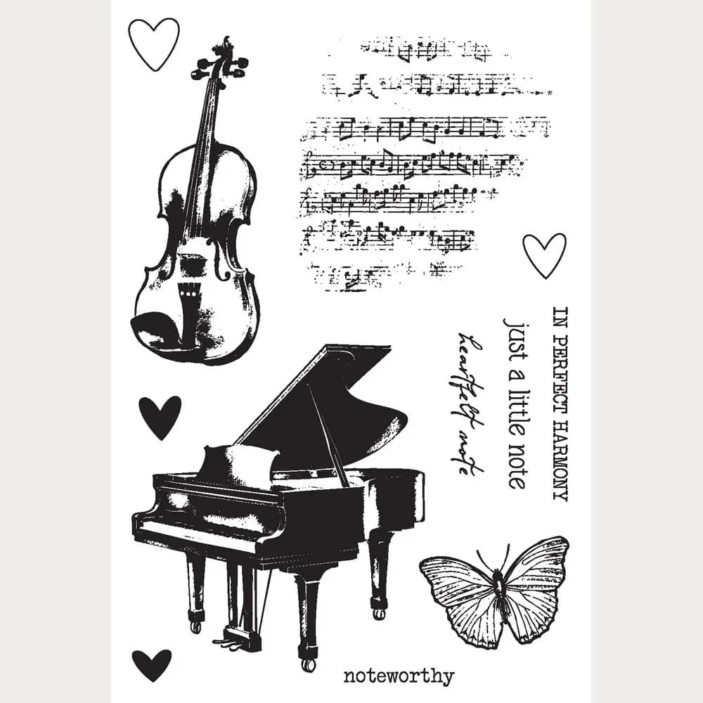 Collezione Open Road - Timbri trasparenti per pianoforte, decorazioni per scrapbook e diari, stencil per embossing, biglietti di auguri fai da te fatti a mano 2026