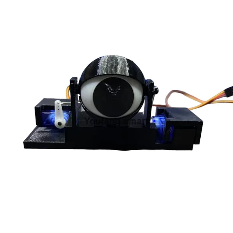 Stampa 3D SG90 Occhio bionico robotico un occhio/binoculare per robot Arduino Kit fai da te per giocattoli robot programmabili servo di controllo NANO