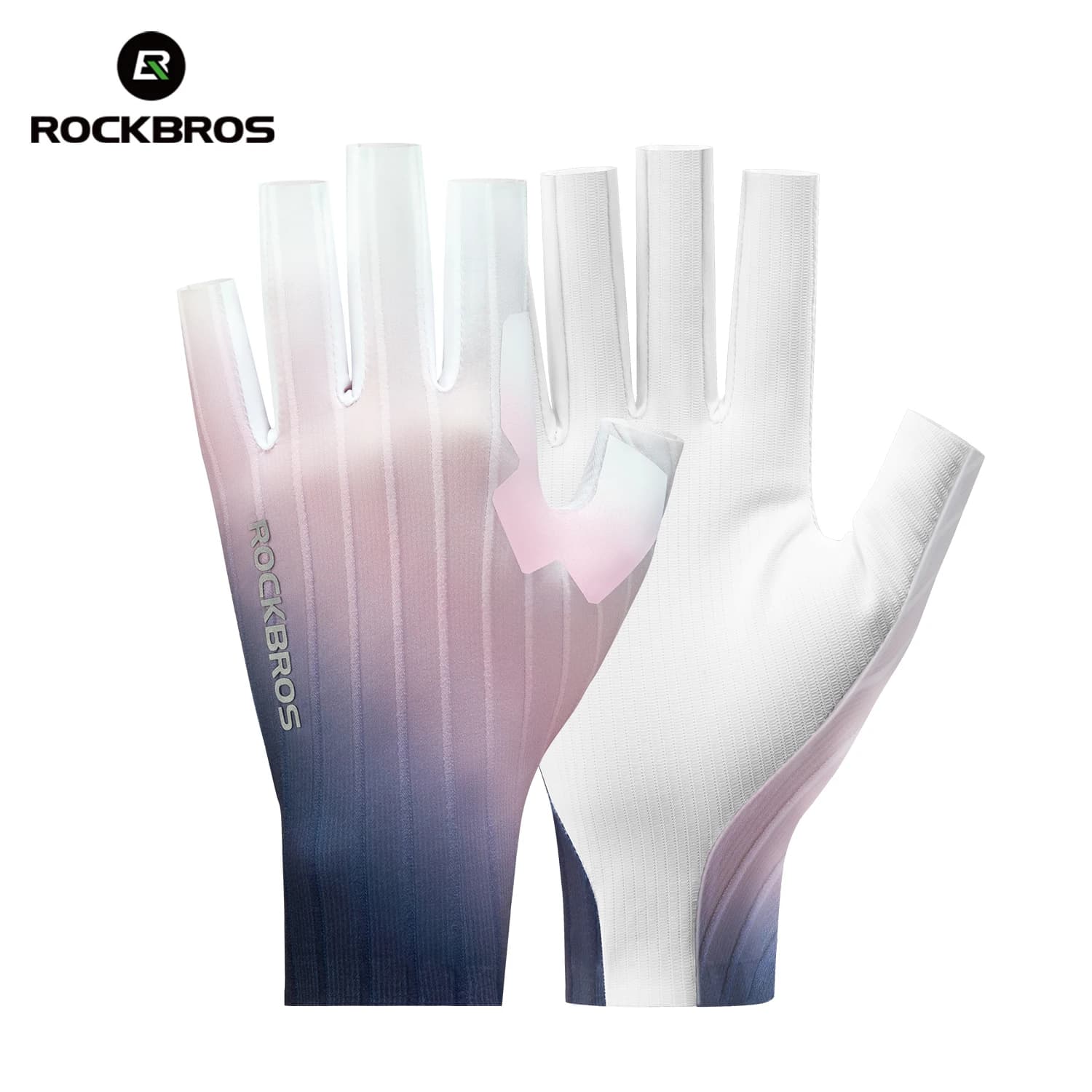 ROCKBROS Mid-Summer Cycling Gloves UPF50+ UV Solar Protection Women's Cycling Gloves