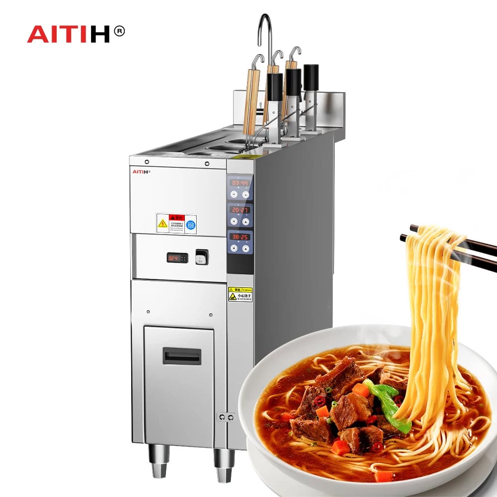 Macchina per cucinare noodle automatica per cuocere la pasta ad alta efficienza