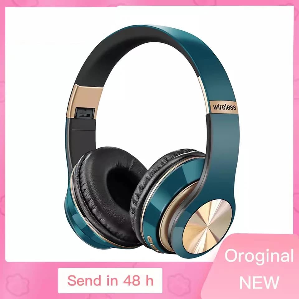 Bluetooth wireless T5 earphone with reduction of the noise of the folding microphone for wired headphones for phone Blutooth Pc Gamer Girl Sale
