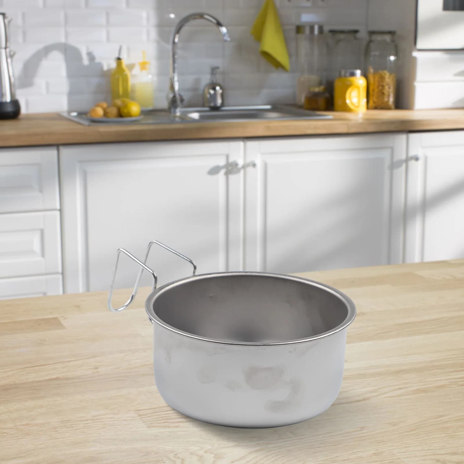 Cestino per Rifiuti da Cucina 11*11*6cm, Contenitore per Scarti Alimentari da Appendere al Lavello, Accessorio da Cucina Durevole