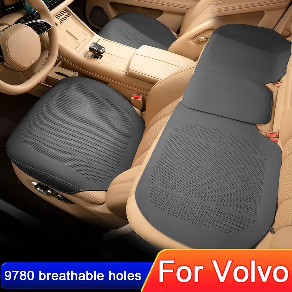 New Model Car Seat Covers Universal PU Leather Seat Covers for Volvo S80 XC60 XC40 S60 C30 XC70V40 V60 V90 Accessories