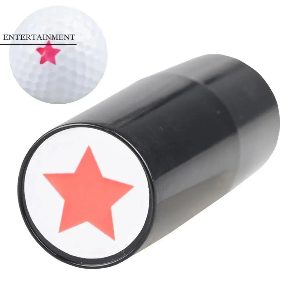 Sport all'aria aperta Colorfast Plastica di lunga durata Vari modelli Sigillo per impronte Marcatore per timbri per palline da golf ad asciugatura rapida