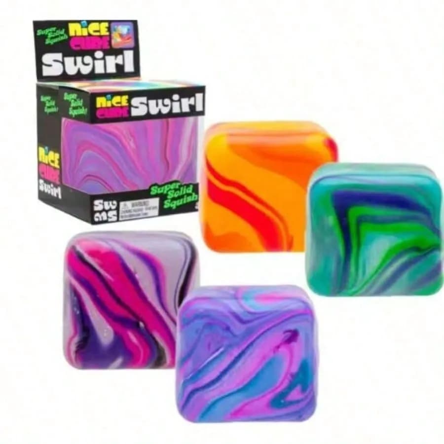 Needoh Snowflake Ice Cube Malt Sugar Squishy Blind Box Stress Relief Slow Rebound Anti-Anxiety Squeeze Toy Puzzle Hands-On Toys