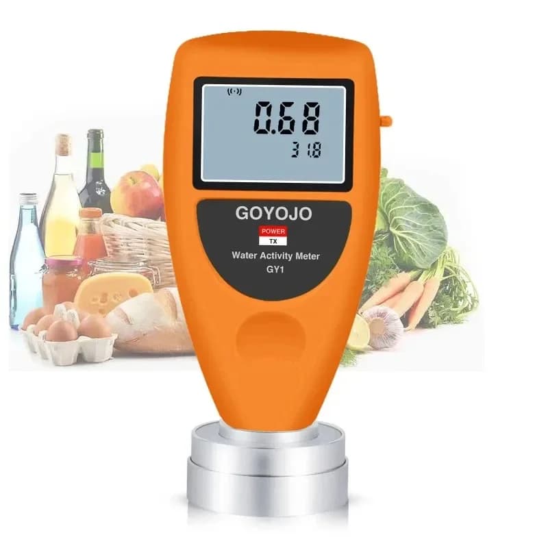 Smart Water Activity Meter for Food Water Testing OEM Customizable Aw Moisture Meter Tool for Jerky Dried Fruit Grain Vegetable