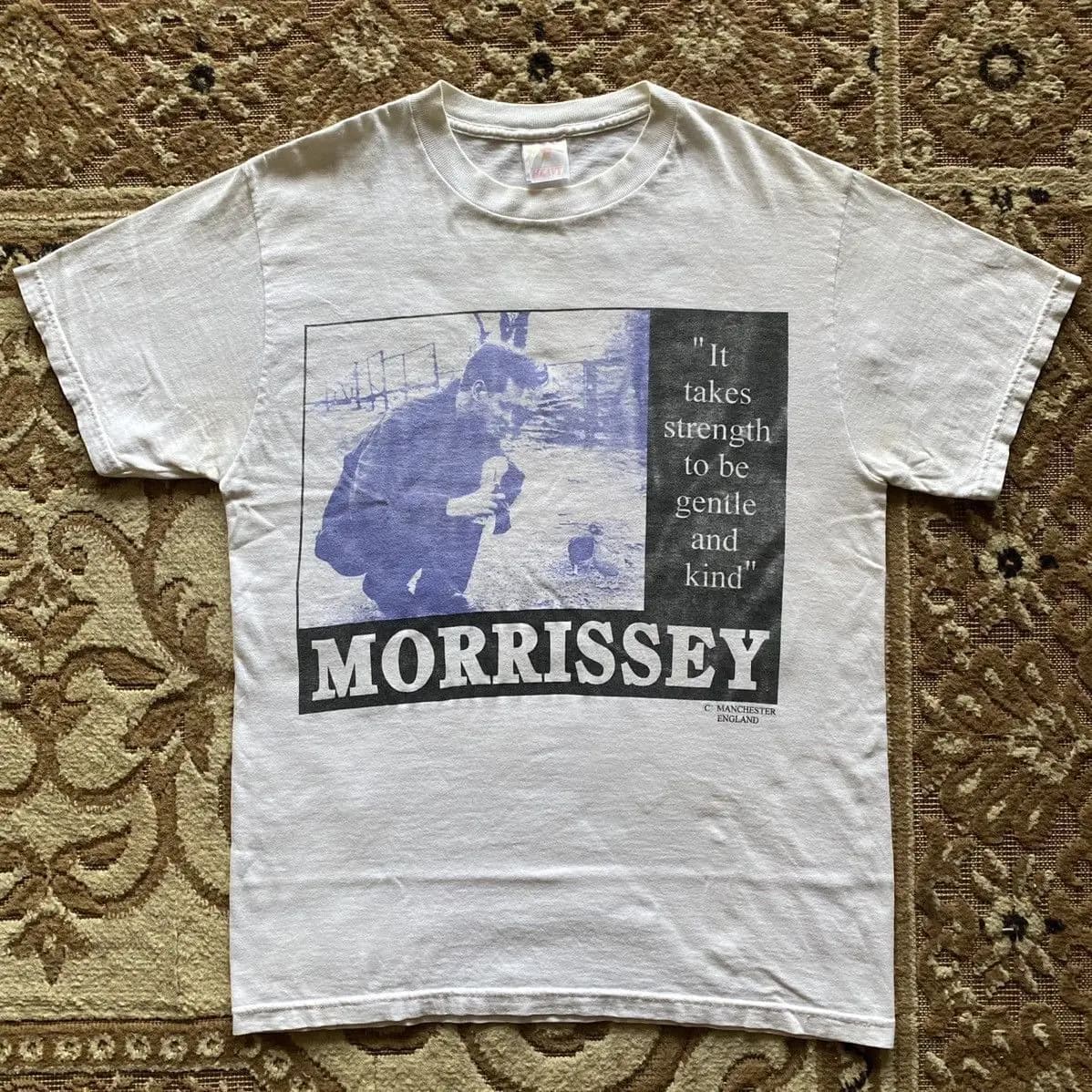 90s The Smiths Morrissey Cotton White Unisex T-shirt S-5XL VM9215
