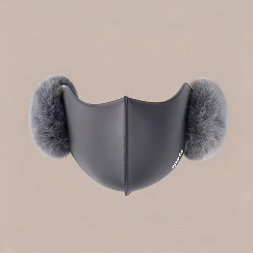 Creative Windproof Earmuffs Mask 2in1 Dust-proof Breathable Ear-Protecting Face Mask Warm Simple Cycling Face Shield Men Women