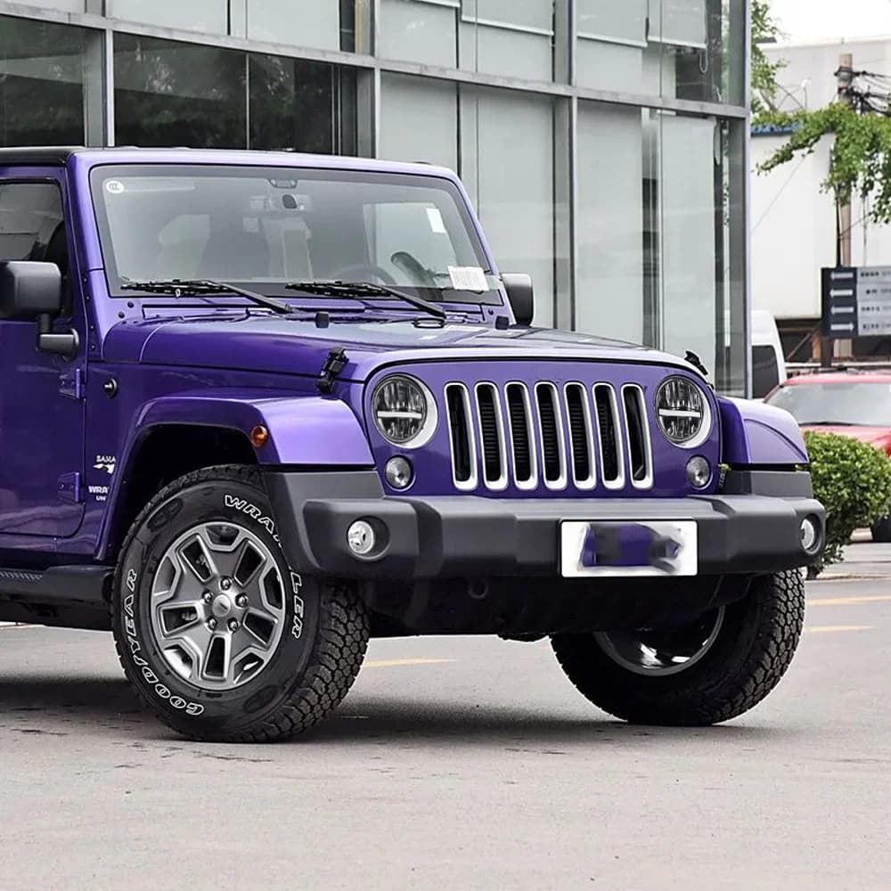 Per Jeep Wrangler 2007-2017 Auto Gruppo Faro Aggiornamento Evidenziare LED Lente Del Proiettore Plug and Play Strumenti Per Auto Accessori