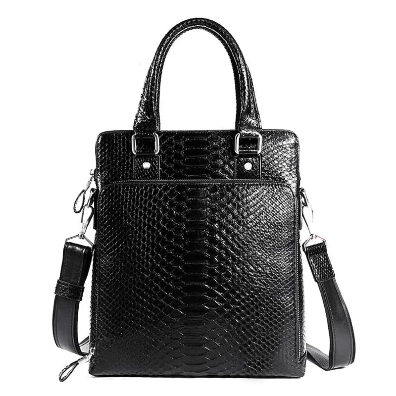 kadilaier python uomo borsa a tracolla singola Commercial serpente uomo valigetta uomo borsa verticale borsa maschile