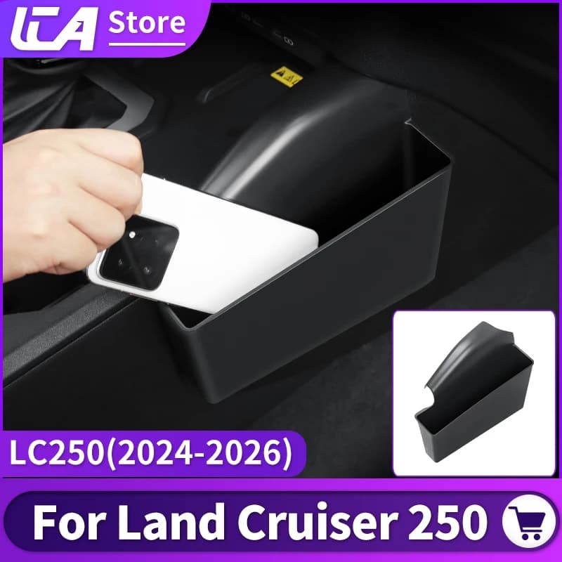 Per Toyota Land Cruiser Prado 250 LC250 j250 1958 Serie 2025 2024 Scatola di immagazzinaggio laterale di controllo centrale Accessori interni neri