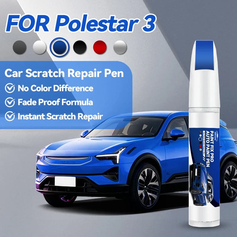 Car body paint pen For Polestar 3 auto paint concealer pencil acrylic paints body repair car accessories automotive detailing