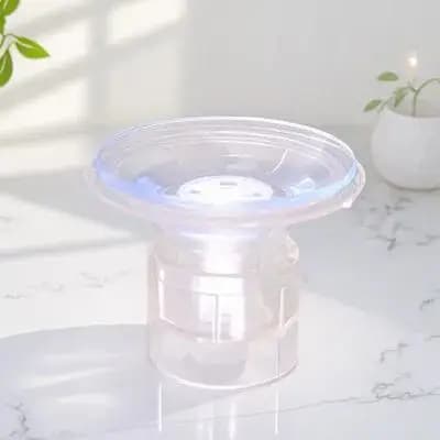 Ganci per ventose da 4 pezzi Ganci per bulloni in plastica trasparente per ventose per finestre in vetro, specchi, bagno, cucina, ufficio