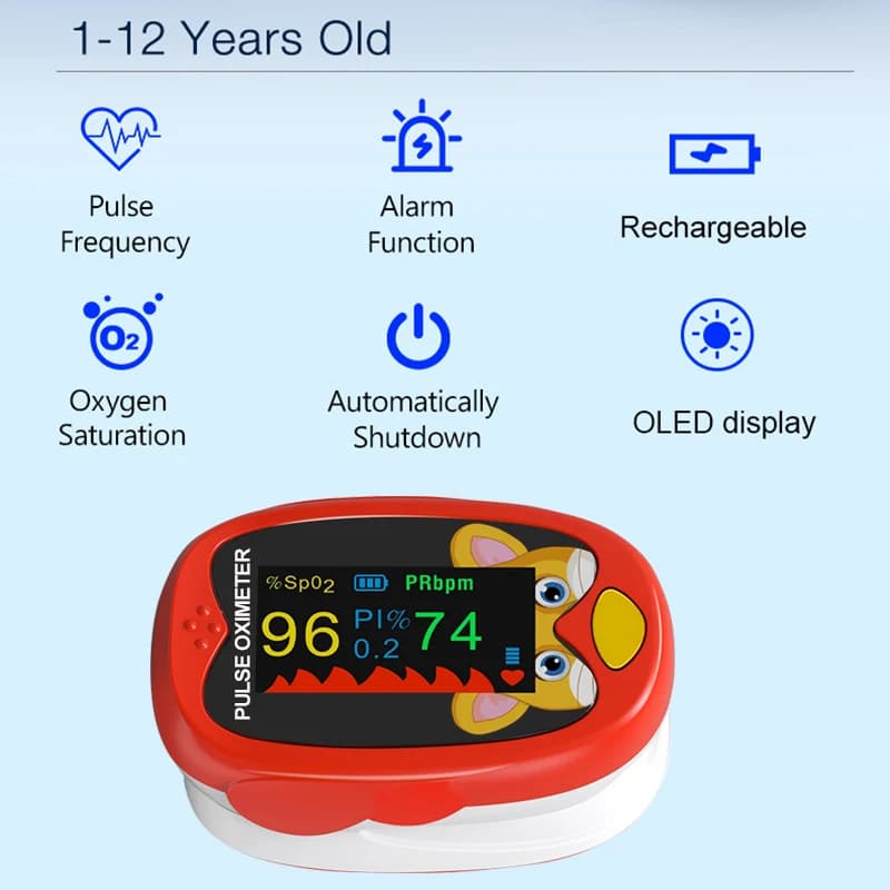 Finger pulse oximeter Medical portable oxygen meter for blood OLED heart rate saturation meter Oximeter Dede Clip Pulsometer