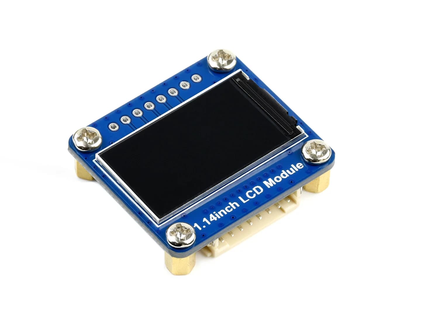 1,14 inch LCD module, IPS screen, RGB 65K colors, 240×135 resolution, SPI interface, comes with examples for Raspberry Pi, STM32