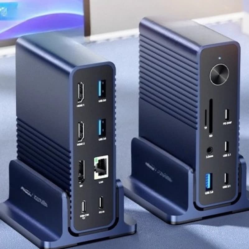 Docking station di tipo desktop, convertitore di docking station
