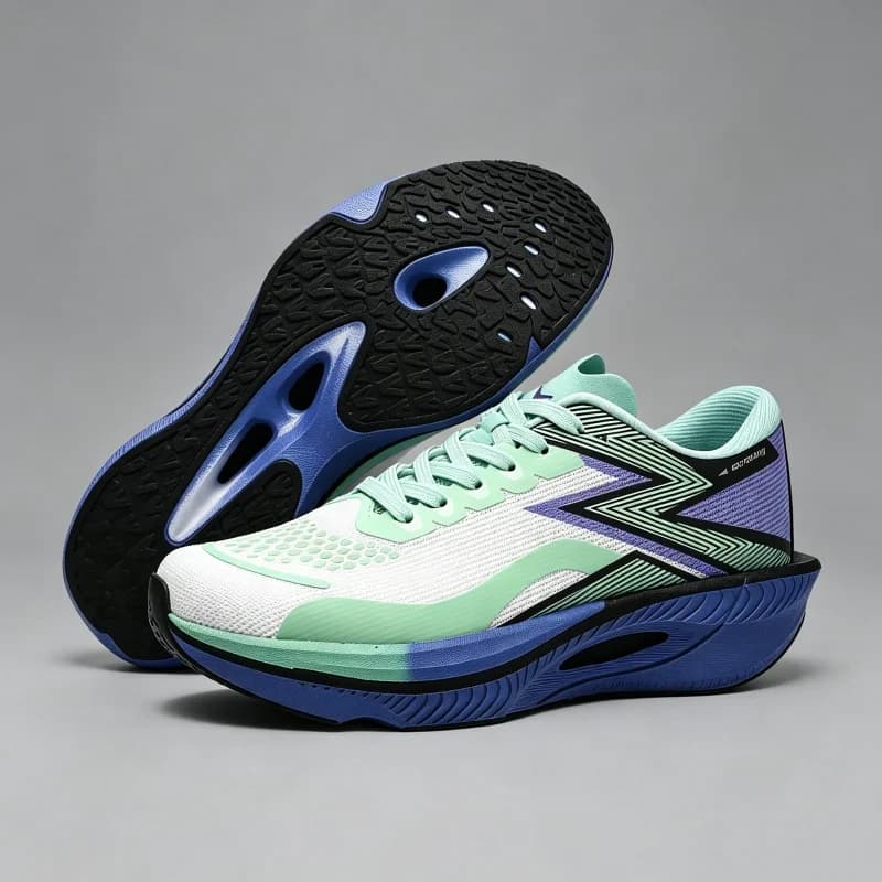 Carbon Plate Marathon Men Sports Running Shoes Air Cushion Lightweight Women Athletic Gym Sneakers Hiking Jogging Footwear