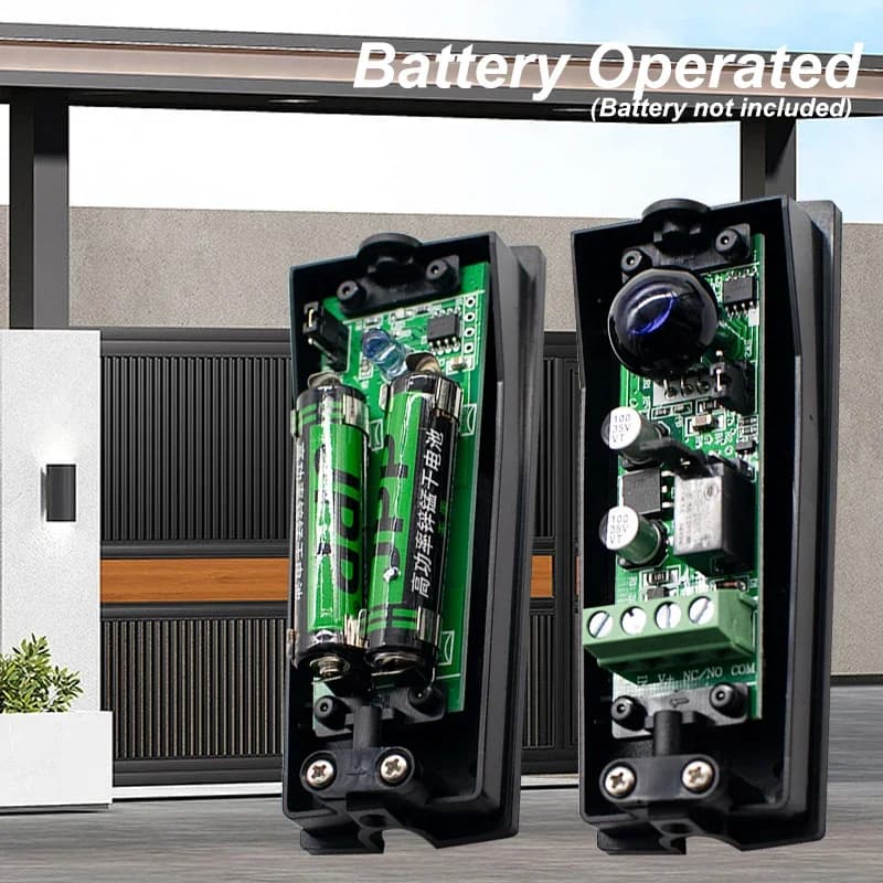 12m garage porta scorrevole apricancello barriera cancello sensore fascio di sicurezza/alimentazione a batteria fotocellula a infrarossi cancello e sensore porta
