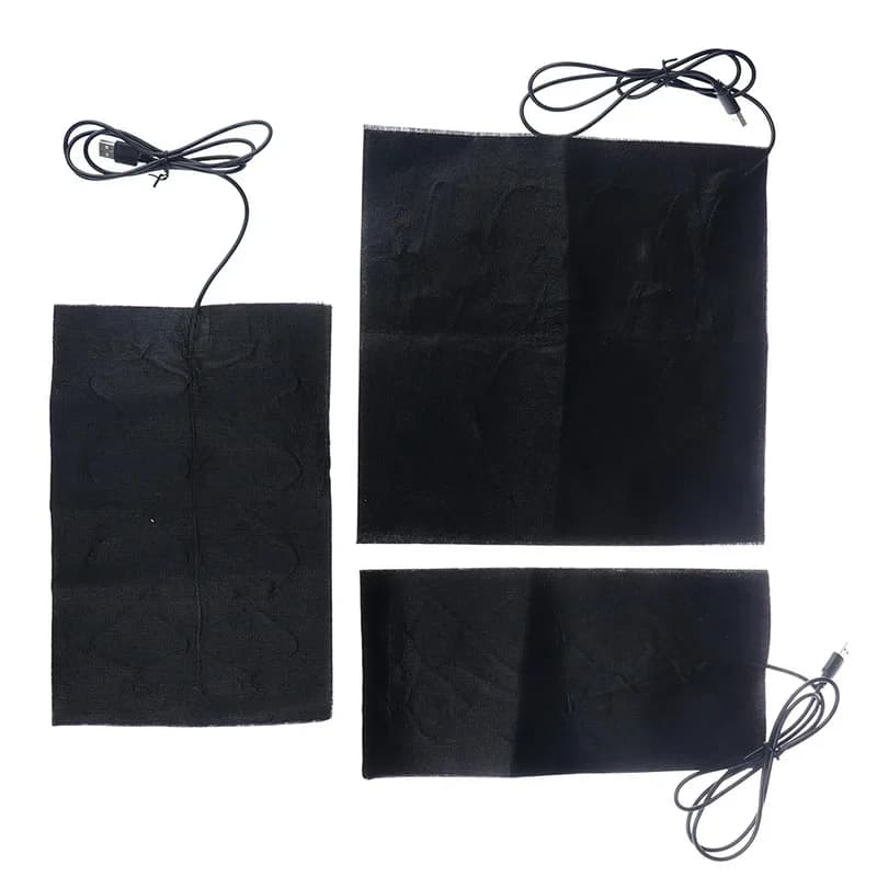High Temperature Remote Infrared USB Heater - Carbon Fiber Material, Electric Style for Life and Kneeboard, Hot Warm Warming Supplies