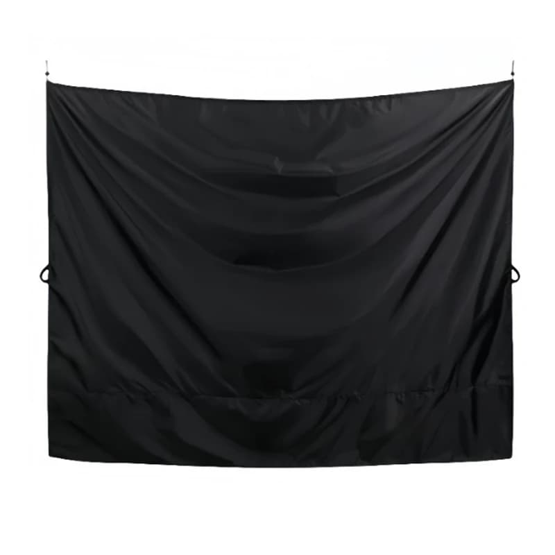 Per camper Van Copertura per porta del fienile per tenda da doccia per camper esterna con ganci Tenda per privacy per porta posteriore impermeabile regolabile