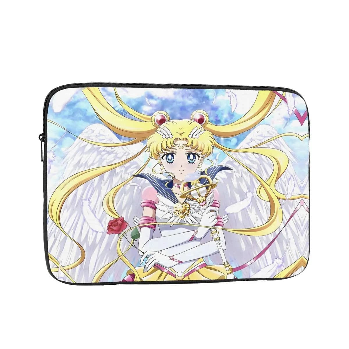 Custodia per Laptop Cartoon Sailor Moon 12" 13" 15" 17" Borsa per Notebook Custodia Antiurto Anime Girl