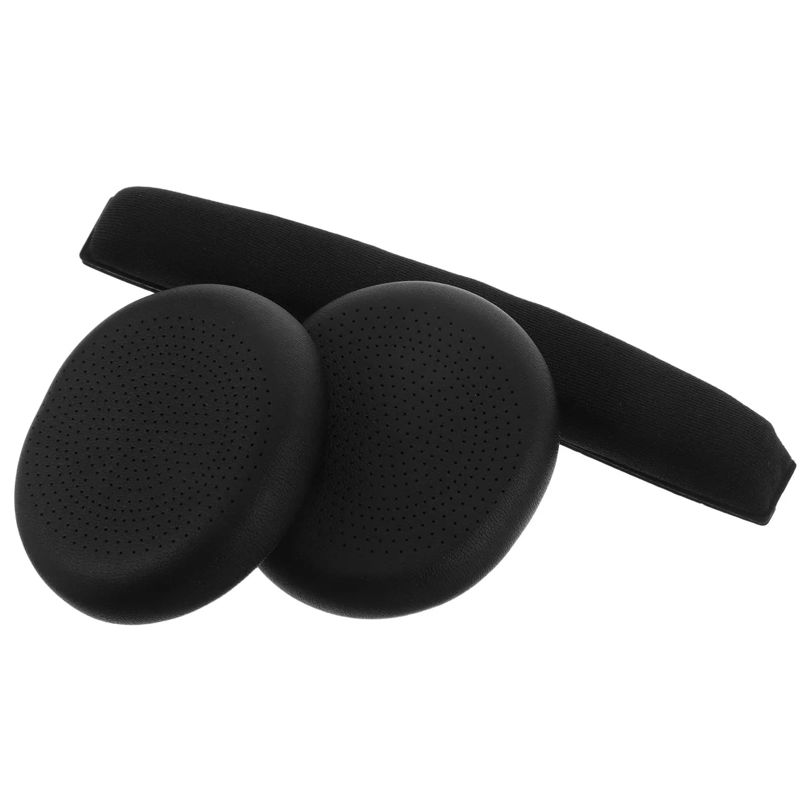 1 set di coperture universali per auricolari, protezioni di ricambio per cuscini auricolari assorbenti per cuffie wireless da gioco