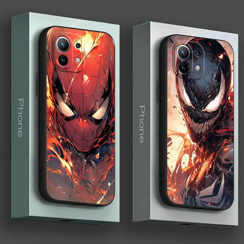 Marvel Avengers Cool Venom Phone Case For Poco X8Pro Max X6 X7 X8 M7 M8 F7 Pro F8 Xiaomi 11T 13T 14T 15T Pro 15 Ultra Soft Cover
