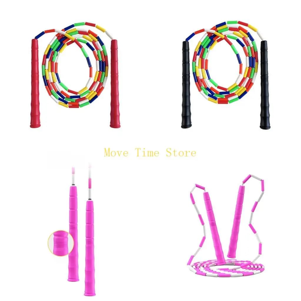 92Me Kids Sports Jump Rope with interchangeable pearls for safe children