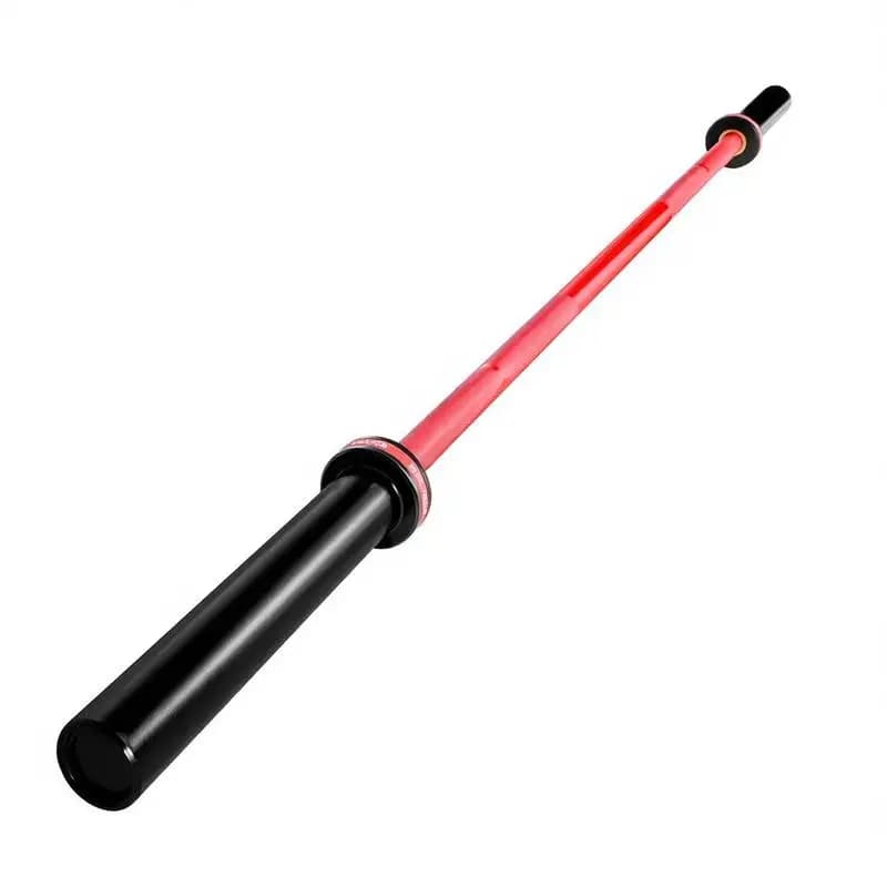 （single bar）180 cm barbell pull-up bar with knurled grip for strength training, weightlifting, squats, deadlifts, bench presses; barbell suitable for 50 mm weight plates with a load capacity of 317.5 kg