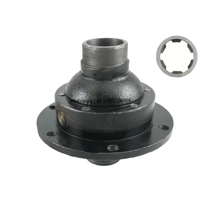 Kit di montaggio per trasmissione, chiavetta a sei denti, differenziale a semiasse, accessori per ingranaggi, catena di trasmissione per triciclo elettrico.