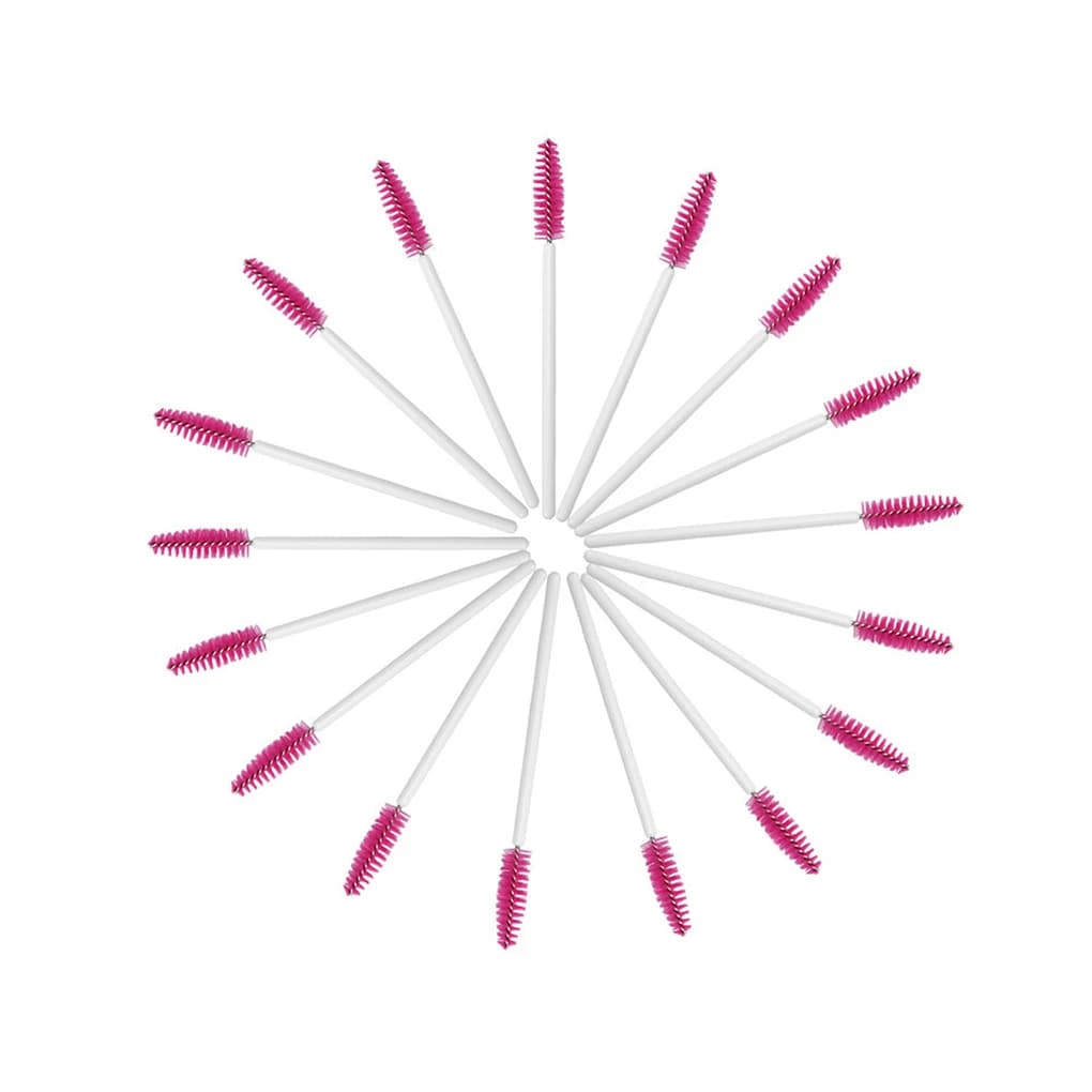 100 pezzi pennello per sopracciglia strumenti per la spazzolatura del Mascara strumento Spoolies per le donne