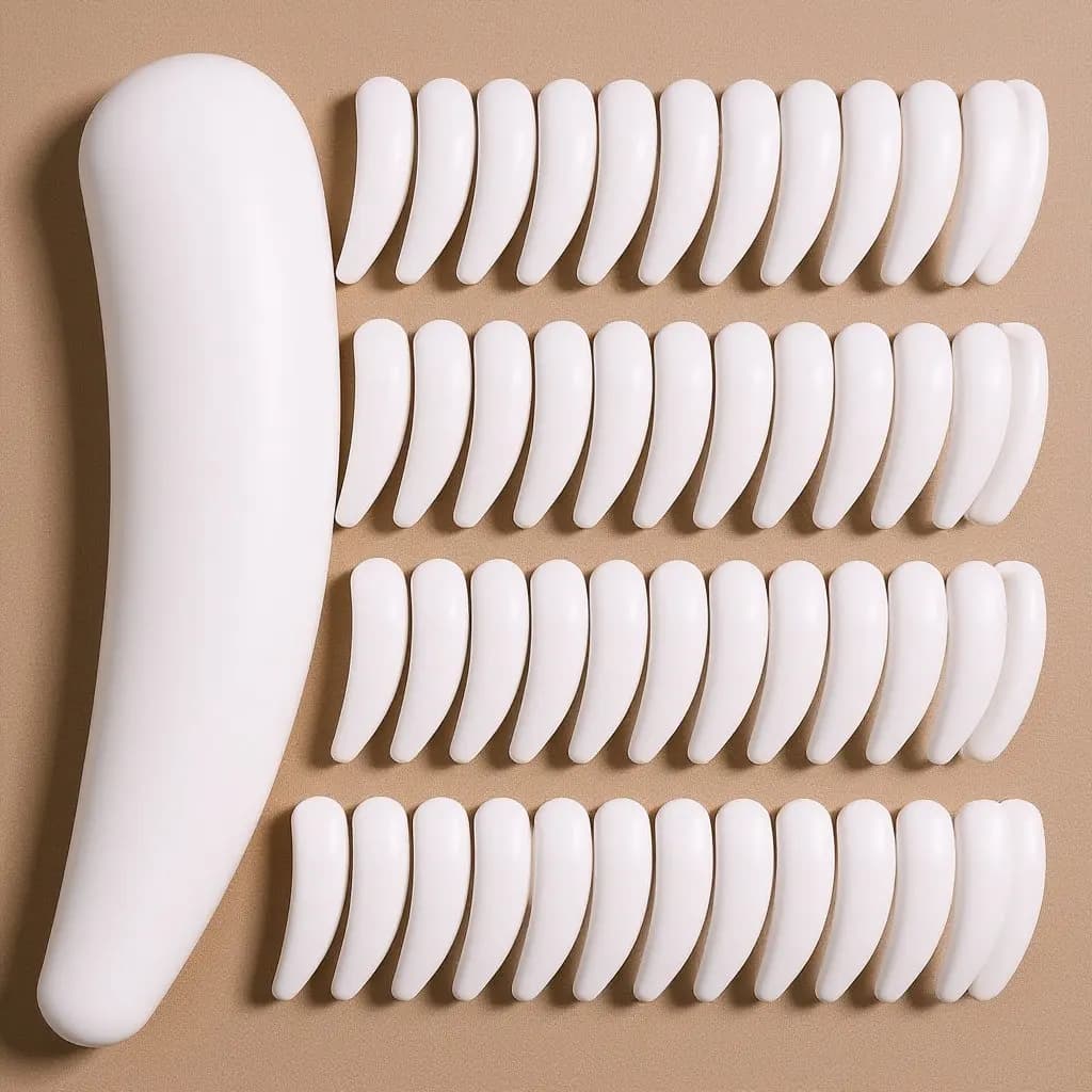 Mini Spatula Scoop Cream Spoon Reusable Sample Spoons Face Mask Tools Plastic Handle Easy Clean Durability