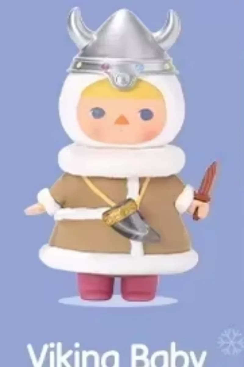 Pop Mart Pucky Elf Winter Babies Series Scatola cieca Scatola misteriosa Giocattoli Bambola Cute Anime Figure Ornamenti Collezione regalo