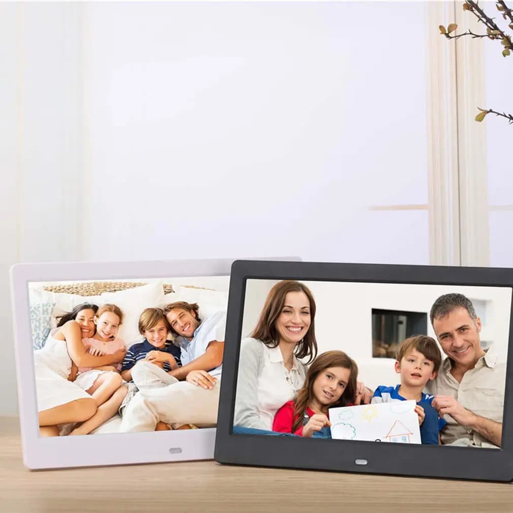 10 Inch Screen Wide Size LCD Digital Photo Frame LED Electronic Photo Album Advertising Player Dropshipping Wholesale Hot