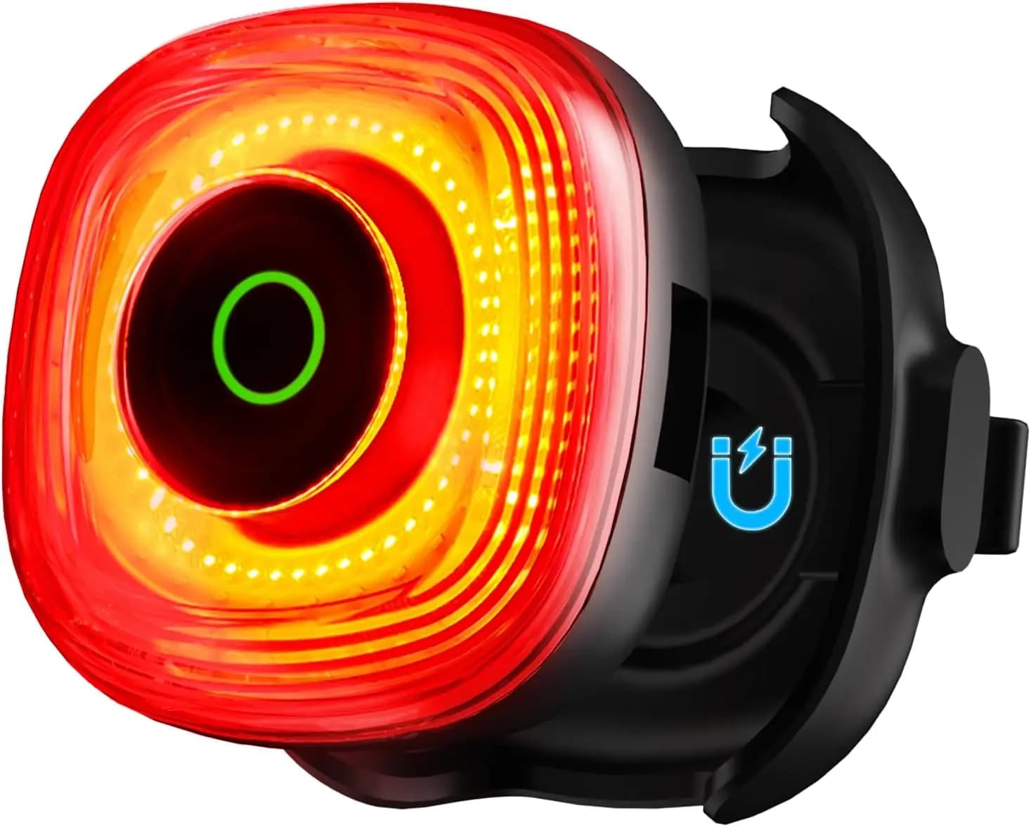 SEEMEE 150 MAG Magnetic Rear Bicycle Light, Rechargeable via USB-C, FTR LightSync, IPX6 Waterproof